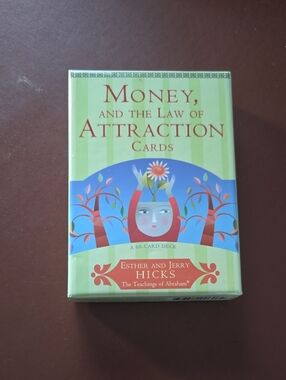 Money and the Law of Attraction Cards by Esther and Jerry Hicks - Green